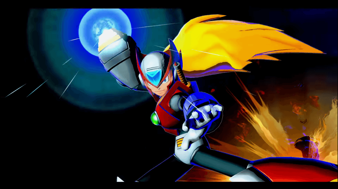 Zero getting ready to use his Hyper Combo